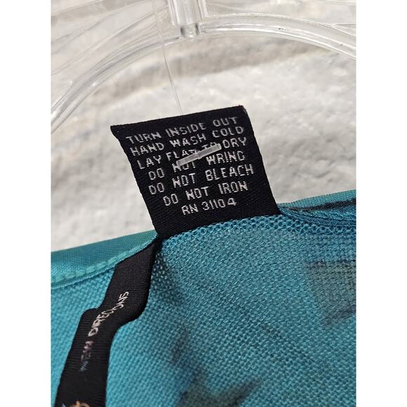 New Directions Babydoll Top Sz S Fairy Grunge Boho Witchy Renaissance Beaded - Picture 5 of 10